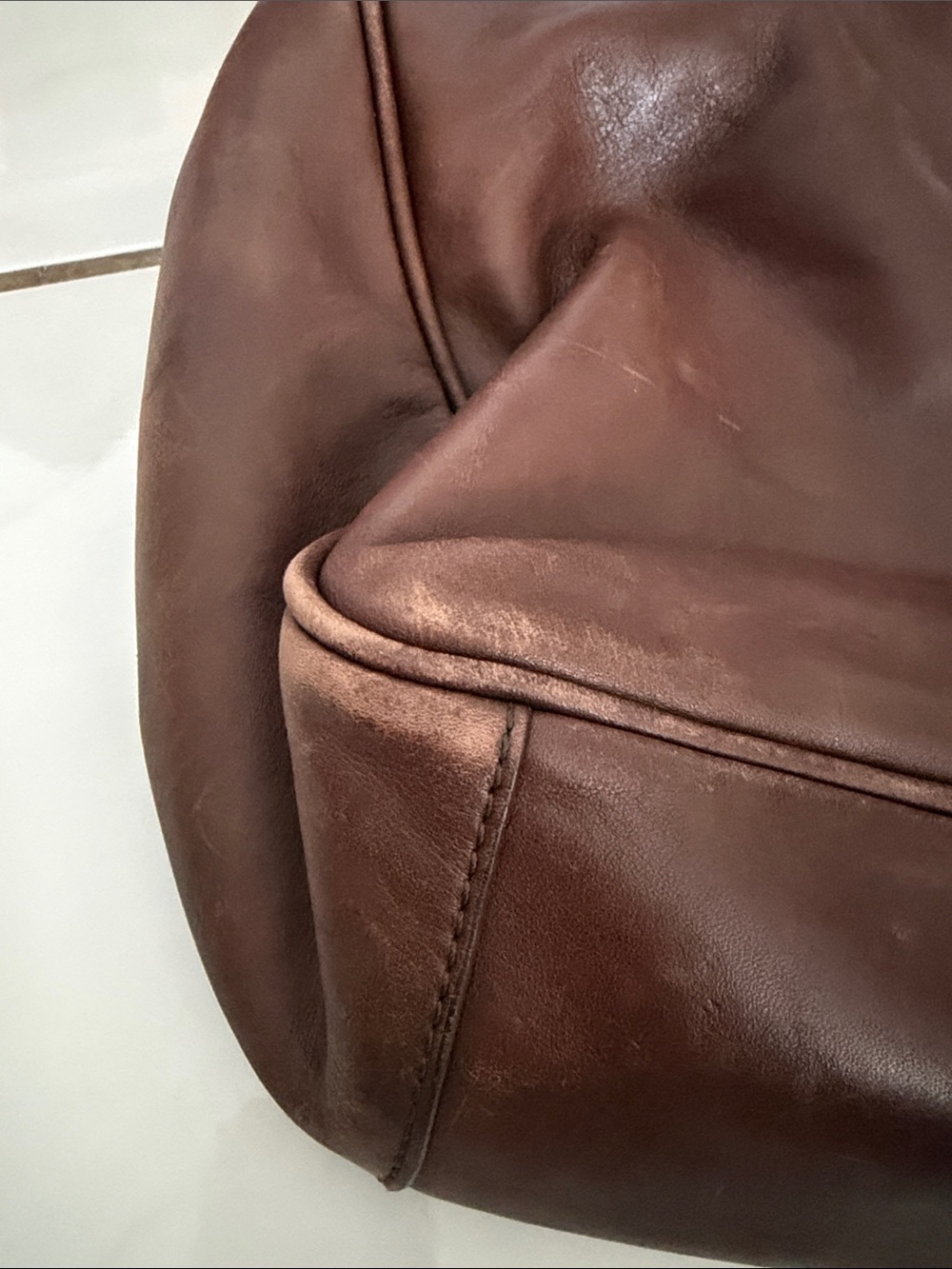 RARE VINTAGE COACH 5235 CONNER BROWN PADDED LEATHER BRIEFCASE LAPTOP BAG/ xbody - Picture 5 of 11